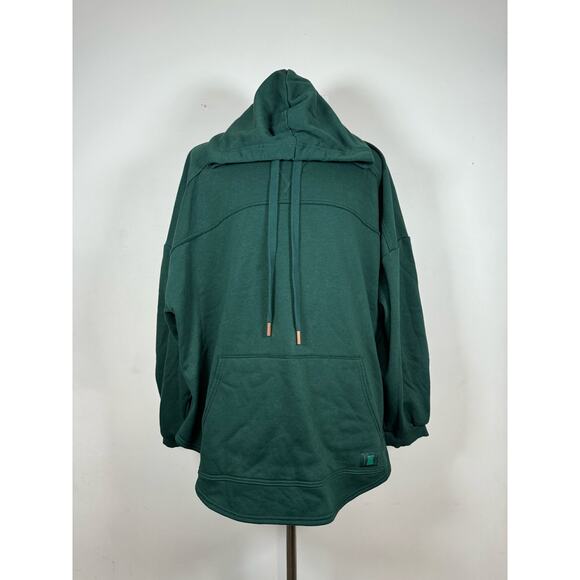 Essential Savage X Fenty Emerald Green Oversized Fleece Unisex USED - Picture 1 of 10